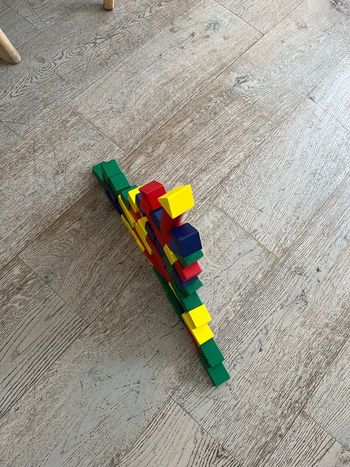 Jeu de construction bois