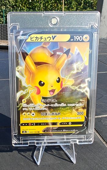 Pikachu V RR 045/184 VMAX Climax s8b Japonaise