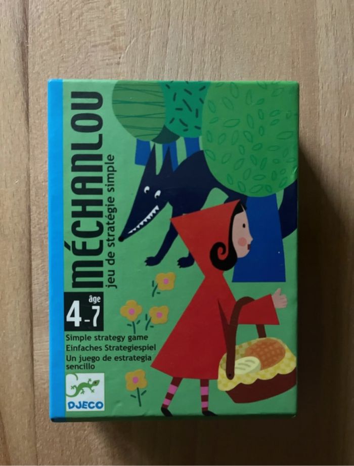 Jeu de cartes Méchanlou Djeco 4-7 ans