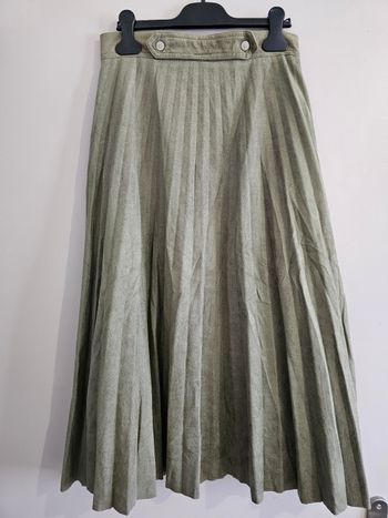 Jupe verte suédine Salsa Taille S