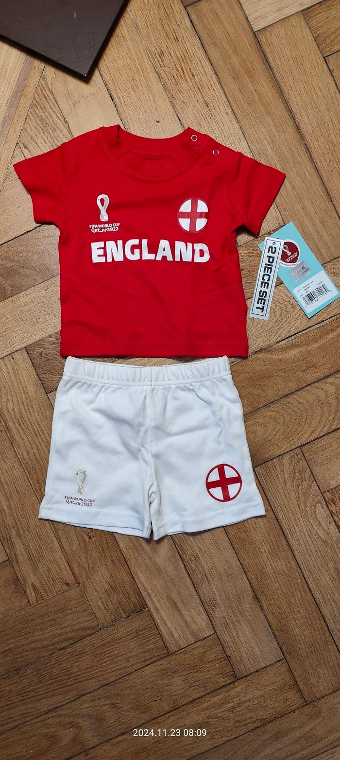 FIFA Ensemble T-shirt et Short - Enfants - 3/6 mois