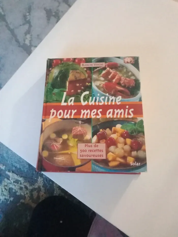 Livre la cuisine Pour mes amis Solar