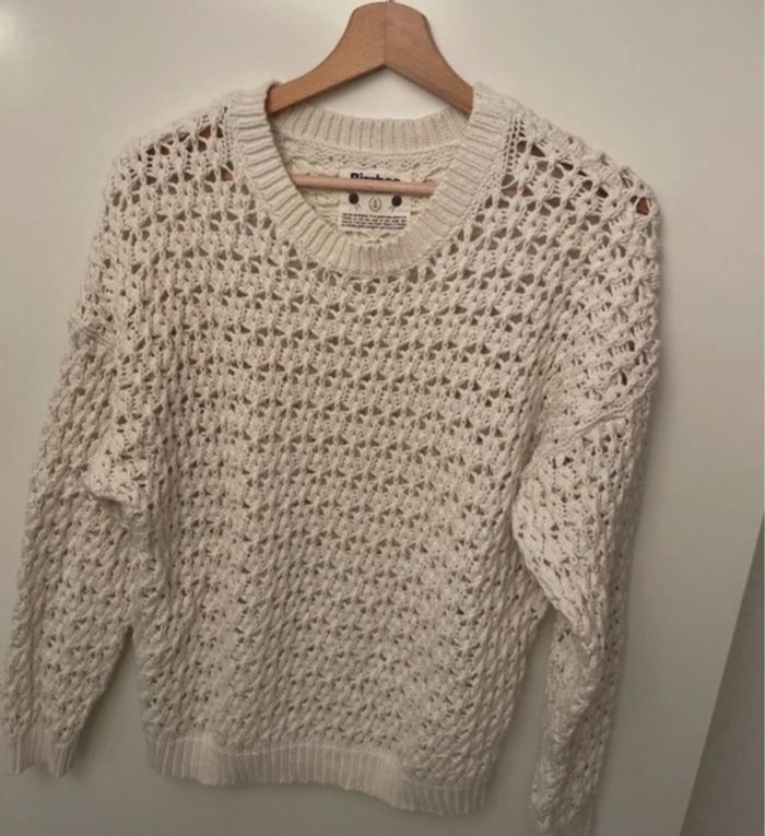 Pull en maille ajourée - photo numéro 2