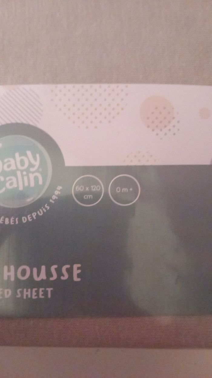 Draps lit bebe - photo numéro 3