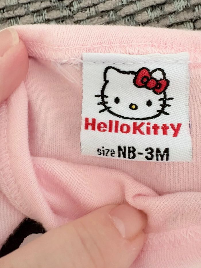 Body fille manches longues hello kitty - photo numéro 2