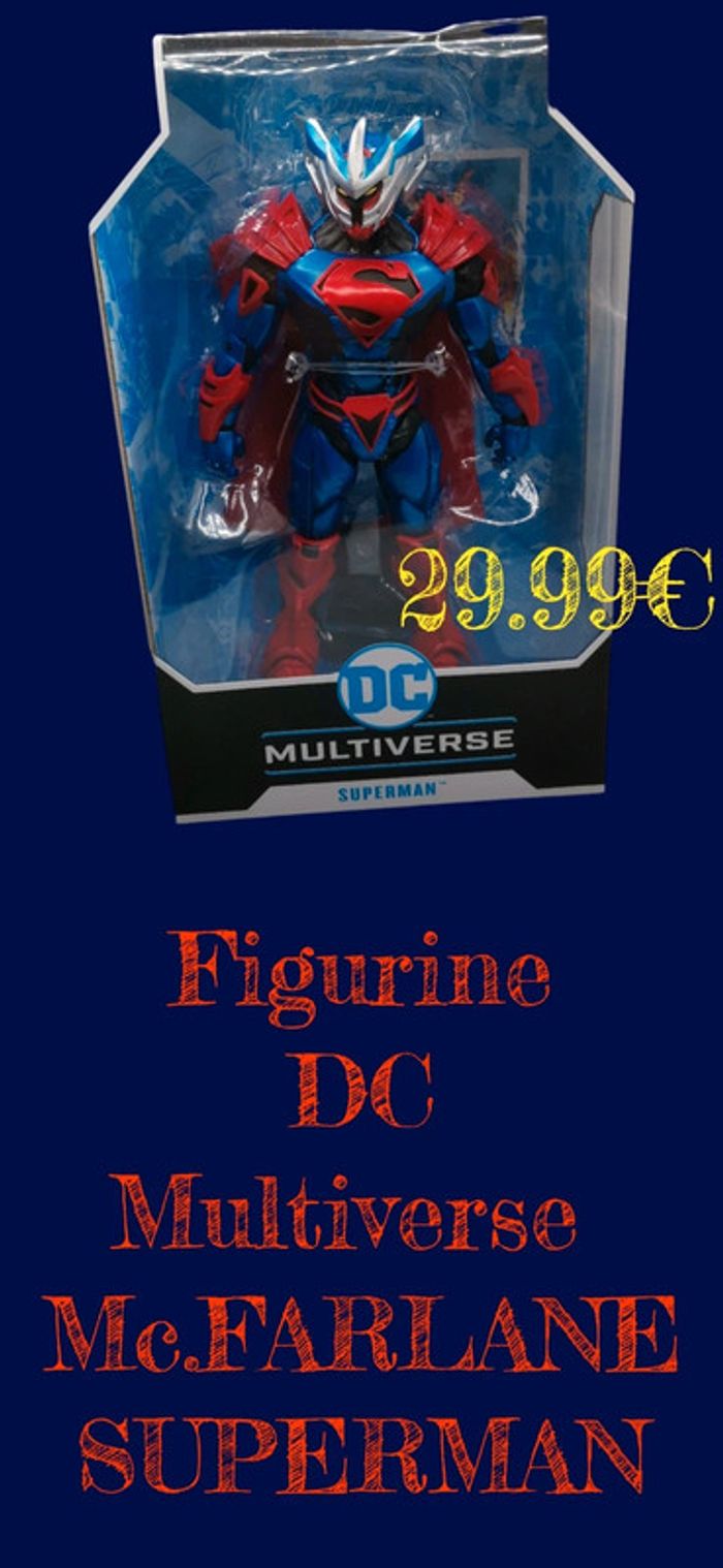 Figurine DC Mcfarlane toy collection multiverse edition collector batman neuf