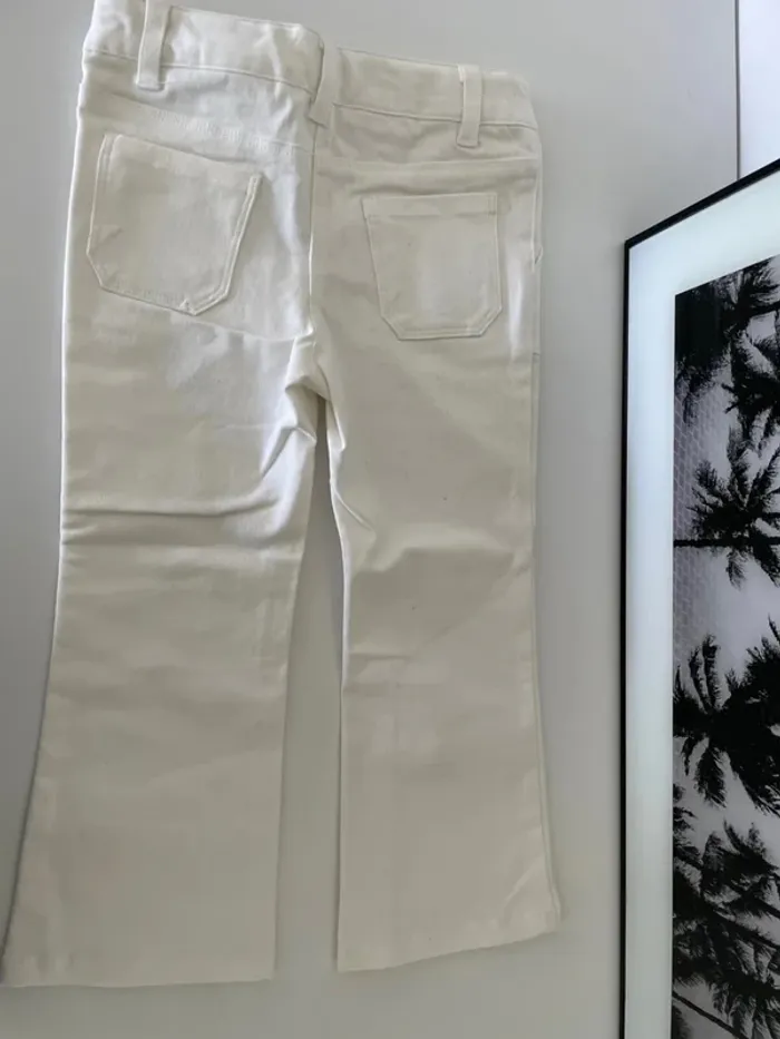 Pantalon blanc jacadi 4 ans - photo numéro 5