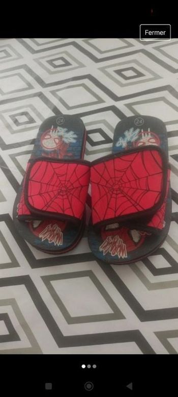 Claquette spiderman