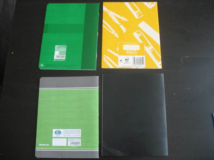 LOT DE 4 PETITS CAHIERS - 48 ET 96 PAGES - NEUF - n°53 - photo numéro 2