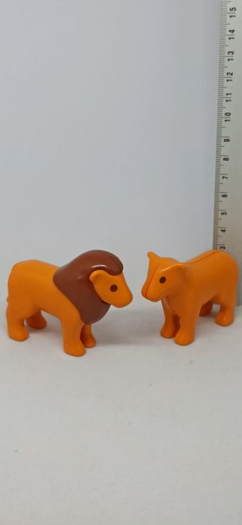 Lionne et lion playmobil 123
