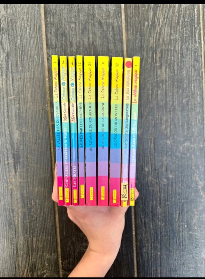 Lot de 9 livres Ma cabane magique Pour Enfants - photo numéro 3