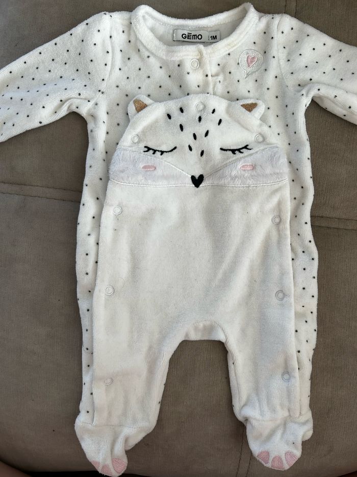 Lot pyjama fille 1 mois - photo numéro 3