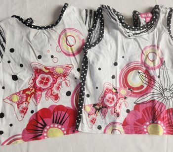 Lot de 2 t-shirt  9 mois