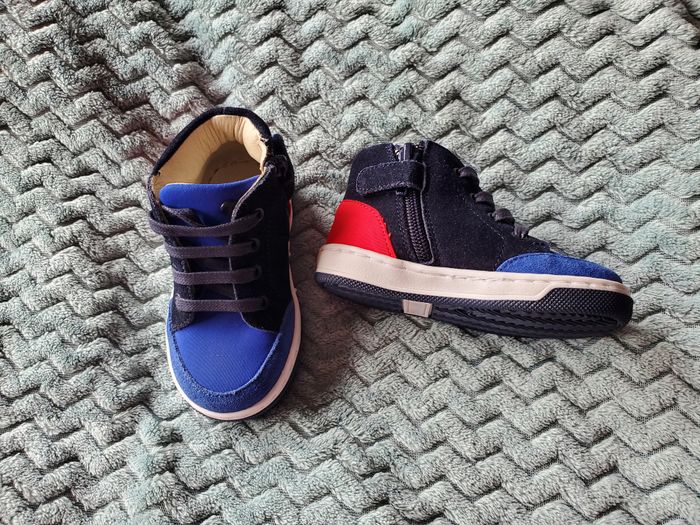 Baskets sneakers montantes neuves Jacadi garçon pointure 20🌸rdv possible sur paris ou envoi - photo numéro 5
