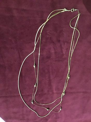 Très joli sautoir vintage fantaisie