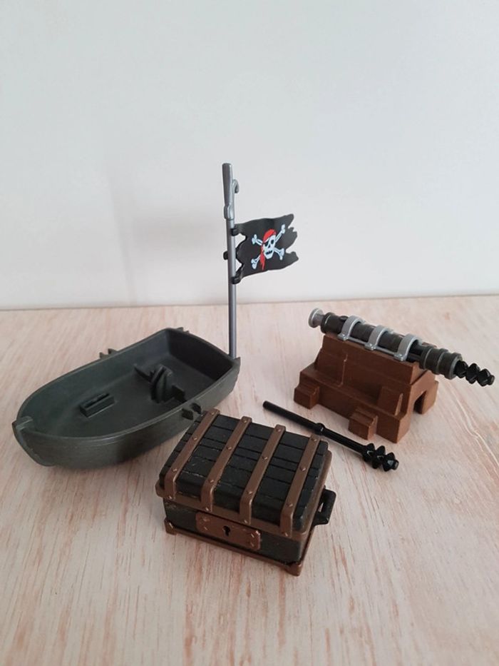 Pirates, bateau et canon Playmobil pirates - photo numéro 12