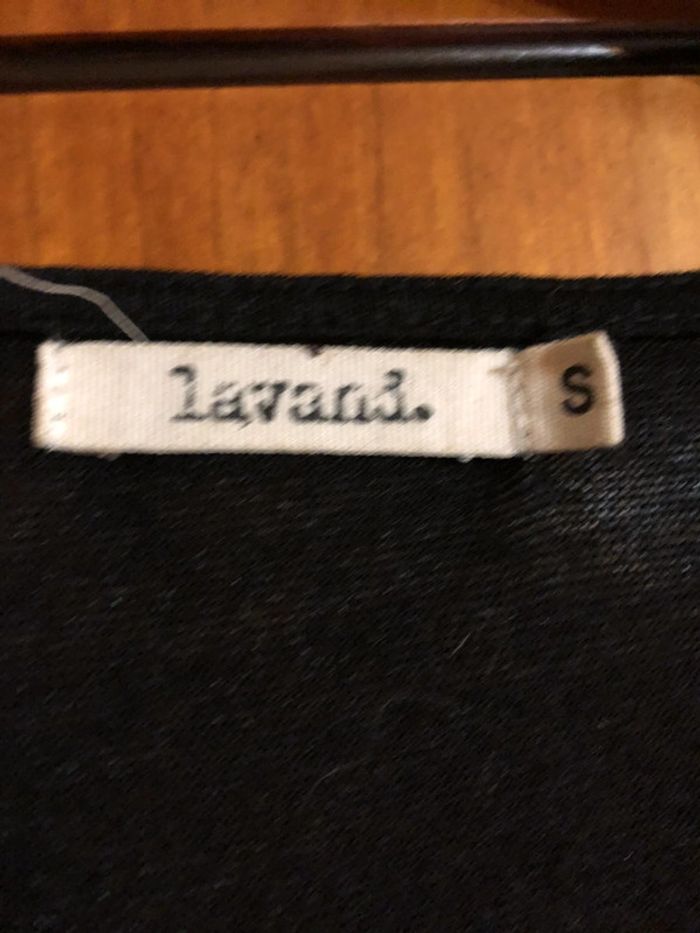 Blouse noire fluide manches courtes 36 - photo numéro 3