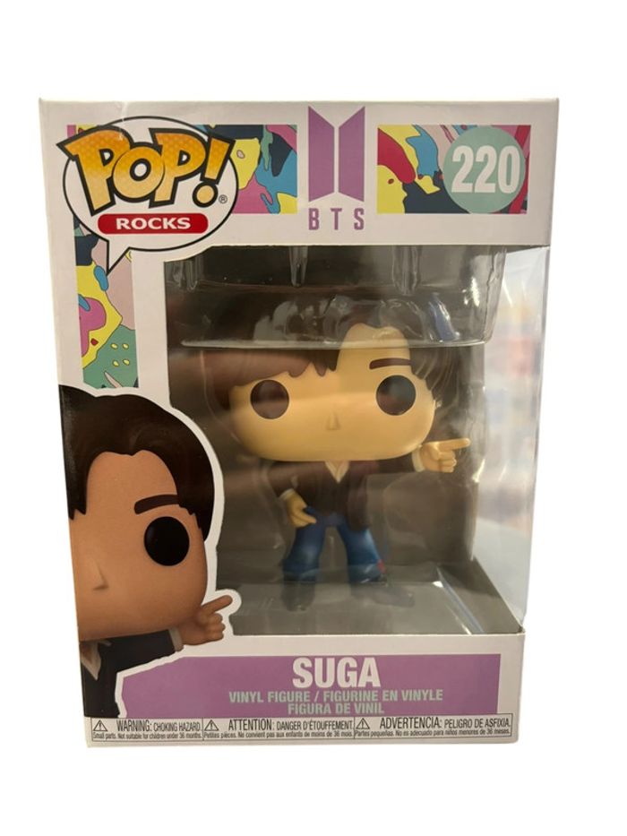 Figurine Funko Pop BTS Dynamite Suga 220 neuf