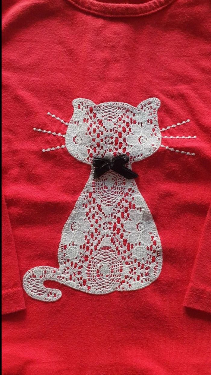 Ensemble tee-shirt et pantalon épais 18 mois - photo numéro 3