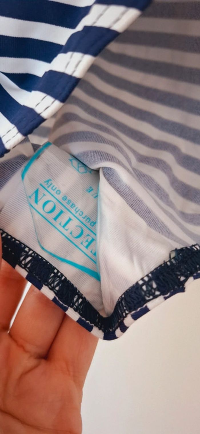 👙 Maillot de bain rayé bustier – esprit French Riviera - photo numéro 4