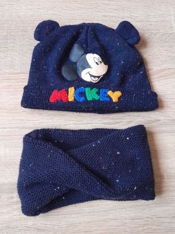 Ensemble snood bonnet