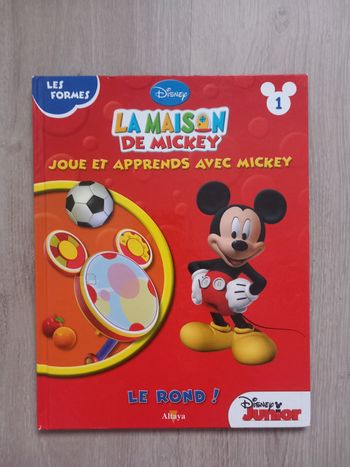 Livre "La Maison de Mickey" n°1 Les Formes