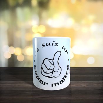 Mug super Maître fin d'année 