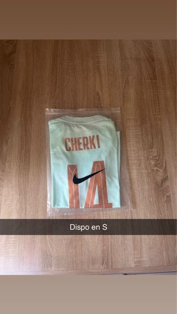 Maillot France extérieur 2026 🇫🇷 Cherki n°14 – Taille S