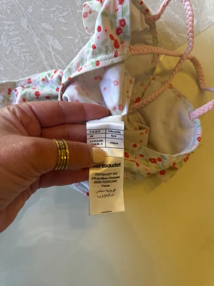 Maillot de bain une pièce 5 ans - photo numéro 4