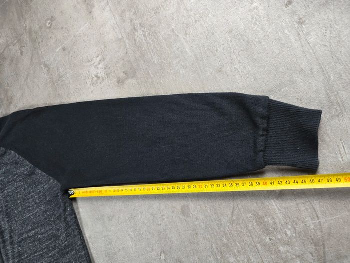 Pull gilet zippé Gap col rond gris et noir taille XXL - photo numéro 8