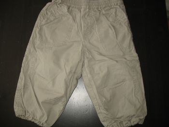  PANTALON KAKI BÉBÉ GARÇON "H&M" - 9 / 12 MOIS - n°01