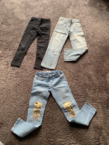 Lot de 3 jeans fille