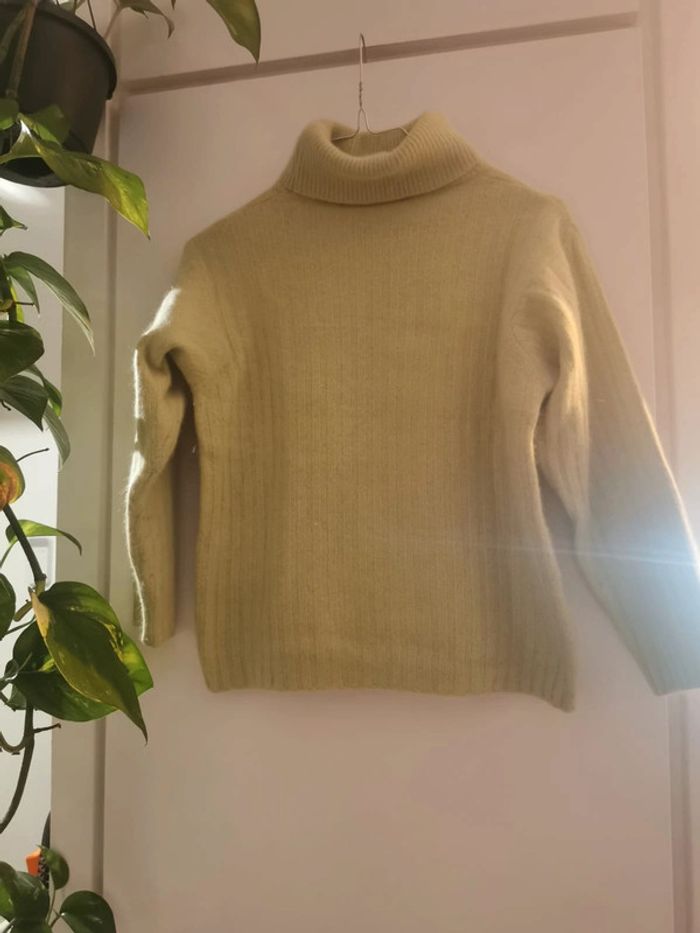 Pull vert pomme - photo numéro 2