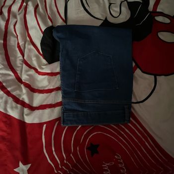 Pantalon bleu foncé Kiabi