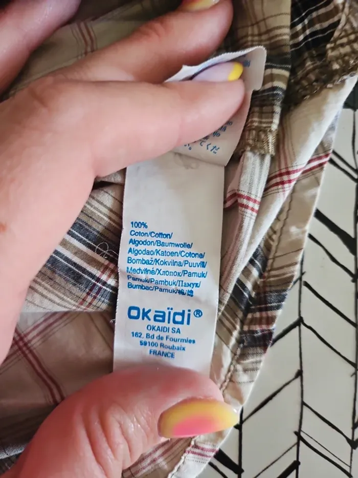 Chemise marque Okaïdi - photo numéro 5