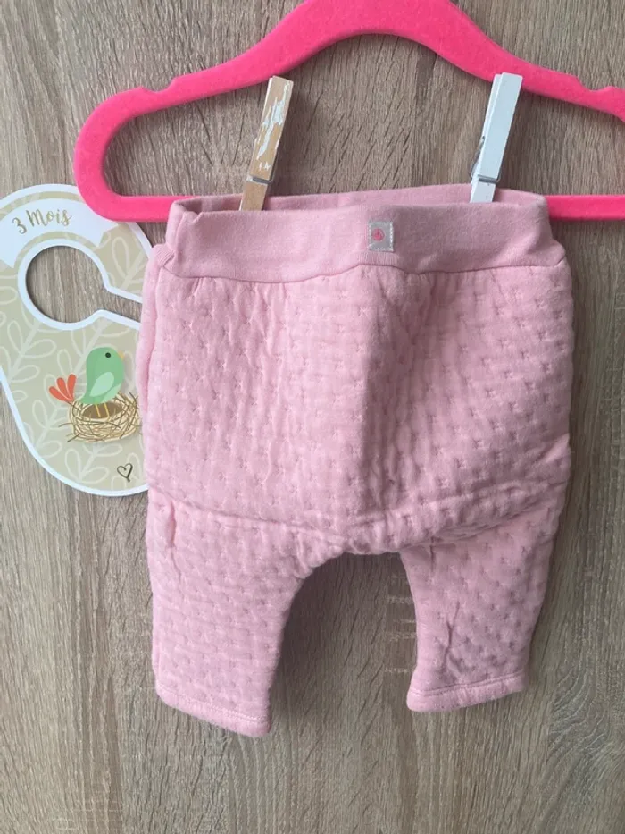 Pantalon rose Petit Bateau - photo numéro 3