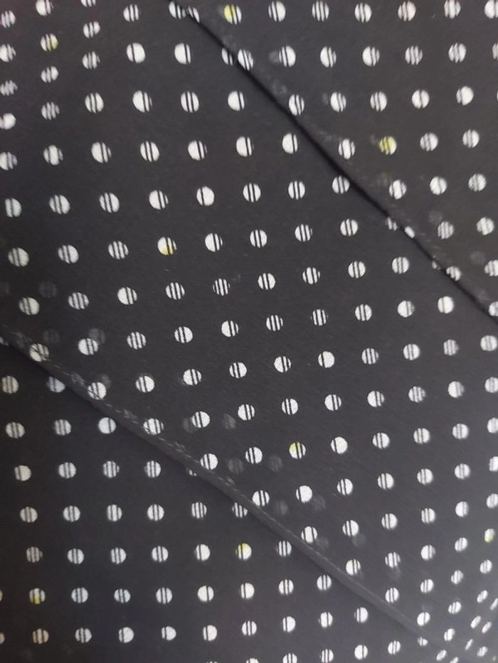 Robe à pois noire L - photo numéro 9