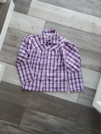 Chemise / blouse à carreaux- 10 ans