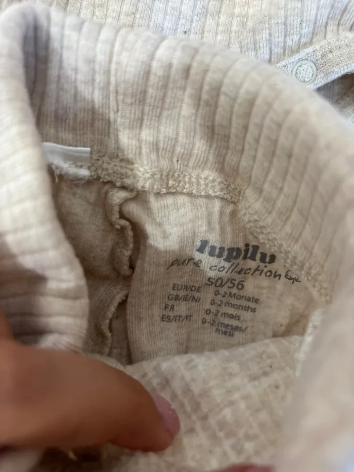 Ensemble body pantalon évolutif 1 mois - photo numéro 3