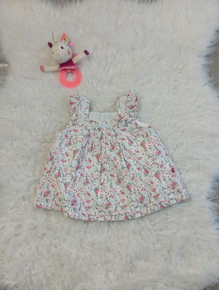 Robe / tunique fleurie 6m