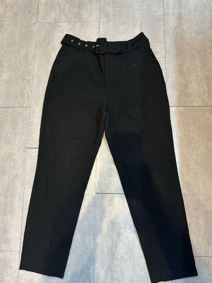 Kiabi - Pantalon noir classique droit - 40 - photo numéro 2