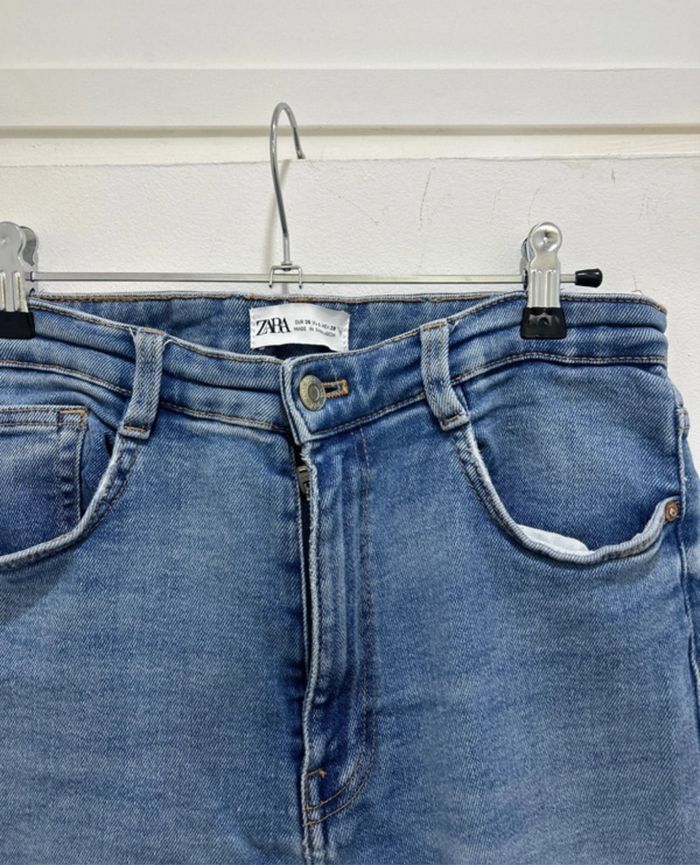 Jean Skinny Zara 38 taille haute - photo numéro 5