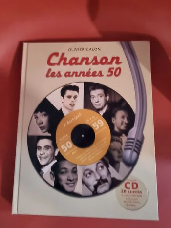 Chanson les années 50 Olivier Calon l'Archipel (sans le CD)