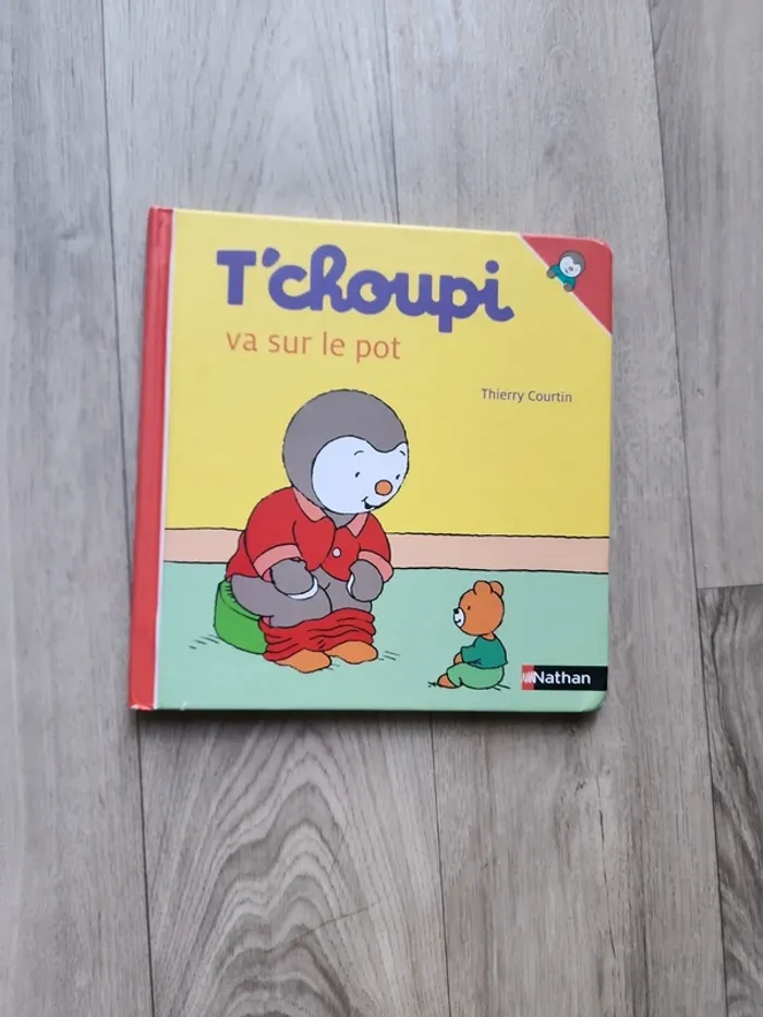 Livre tchoupi va sur le pot