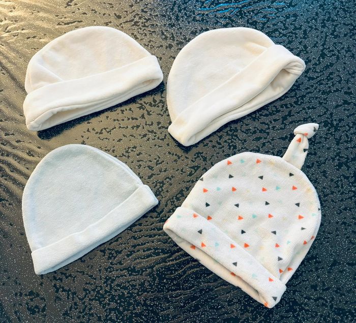 Lot de 4 bonnets mixte