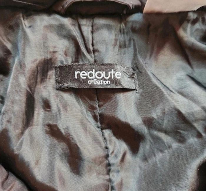 Trench court noir La Redoute – Taille 42 – ceinturé – mi-saison - photo numéro 7