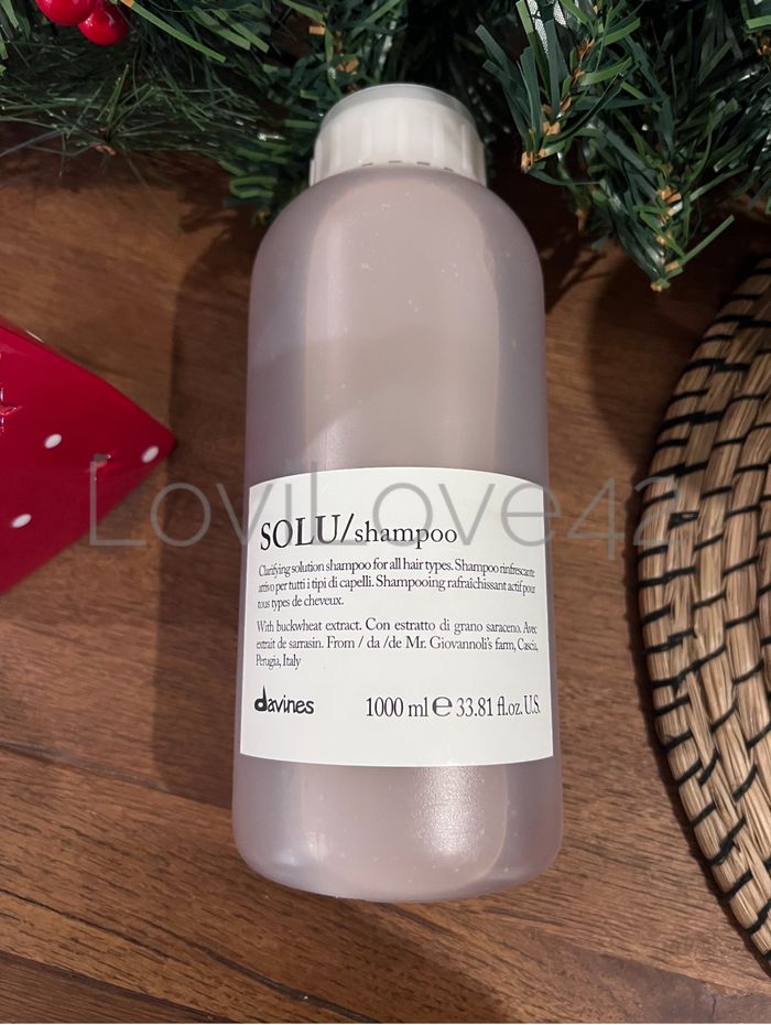 Solu shampoo : shampooing davines solu