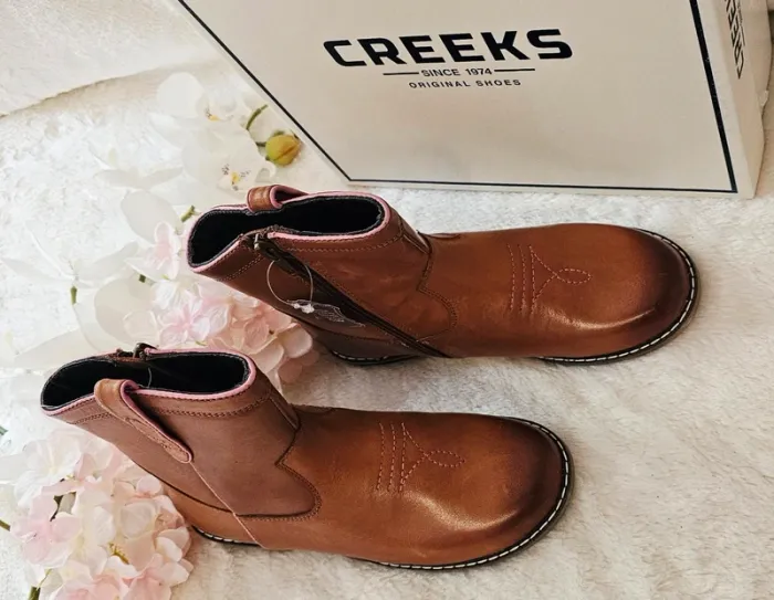 Bottes Bottines cuir Zip Creeks T34 - photo numéro 3