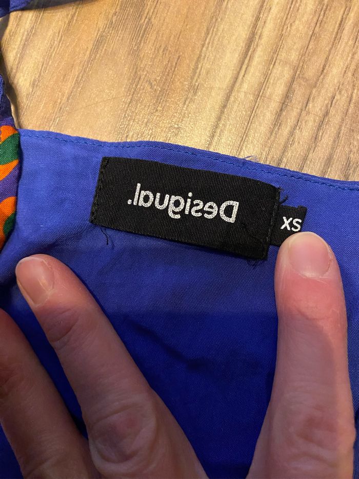 Robe été mauve à motifs papillons Desigual Txs - photo numéro 6