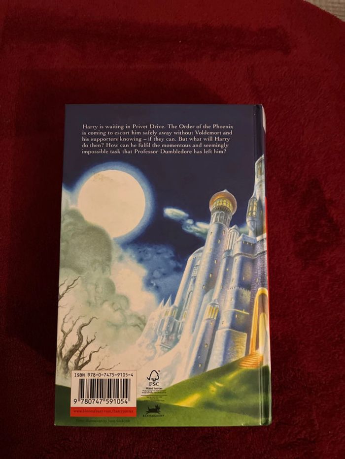 Harry Potter and the Deathly Hallows JK Rowling - photo numéro 2